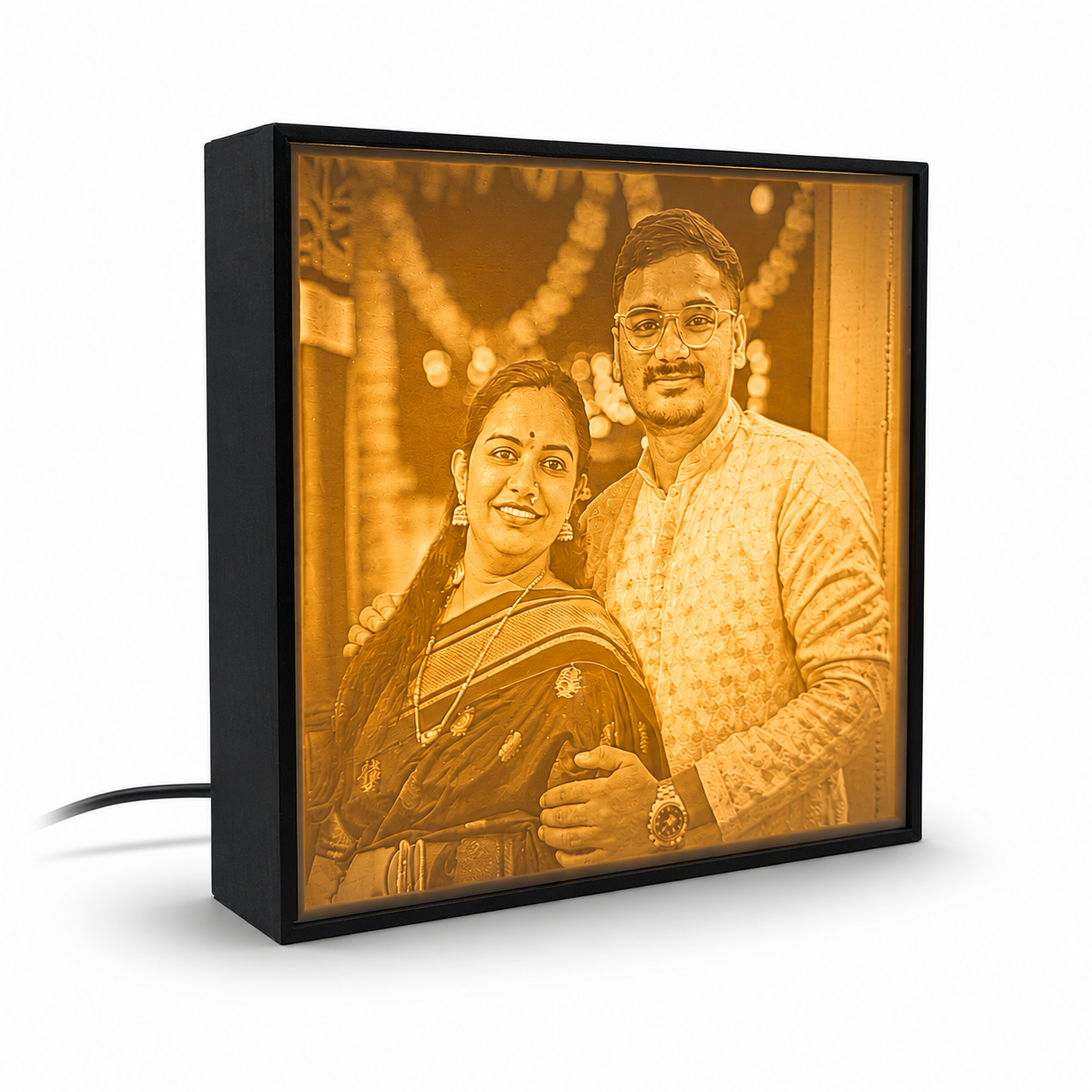 3D Printed Lithophane Photo Light Box