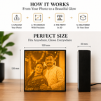 3D Printed Lithophane Photo Light Box