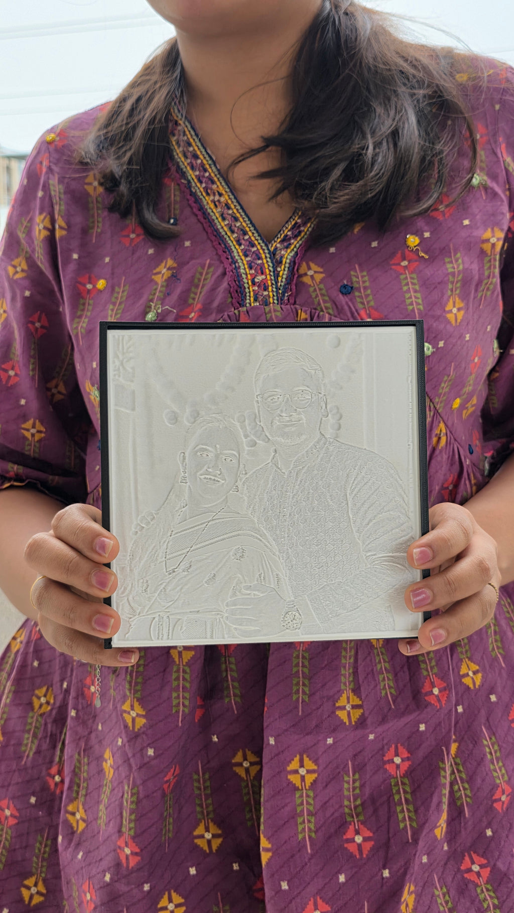3D Printed Lithophane Photo Light Box