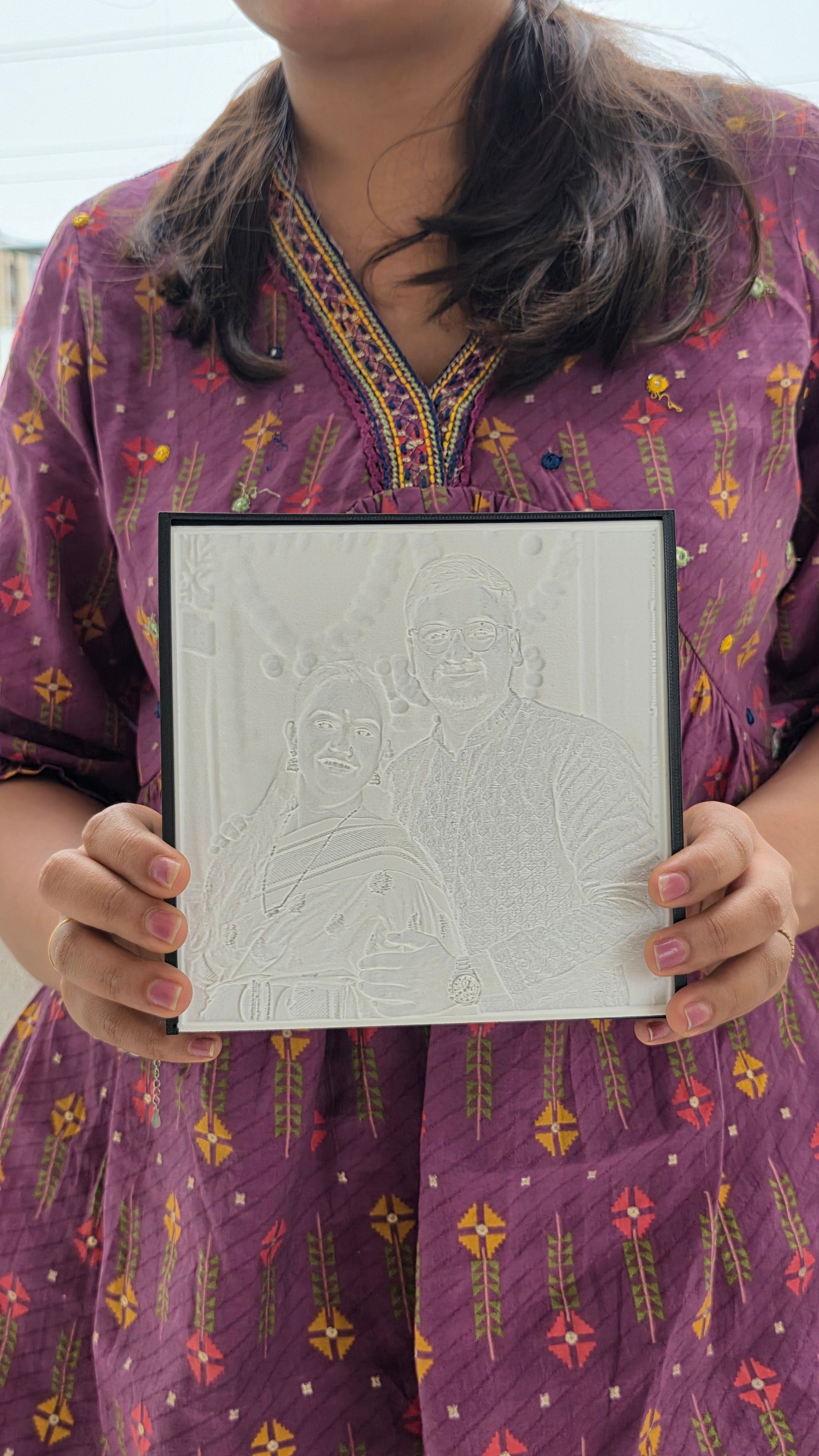 3D Printed Lithophane Photo Light Box