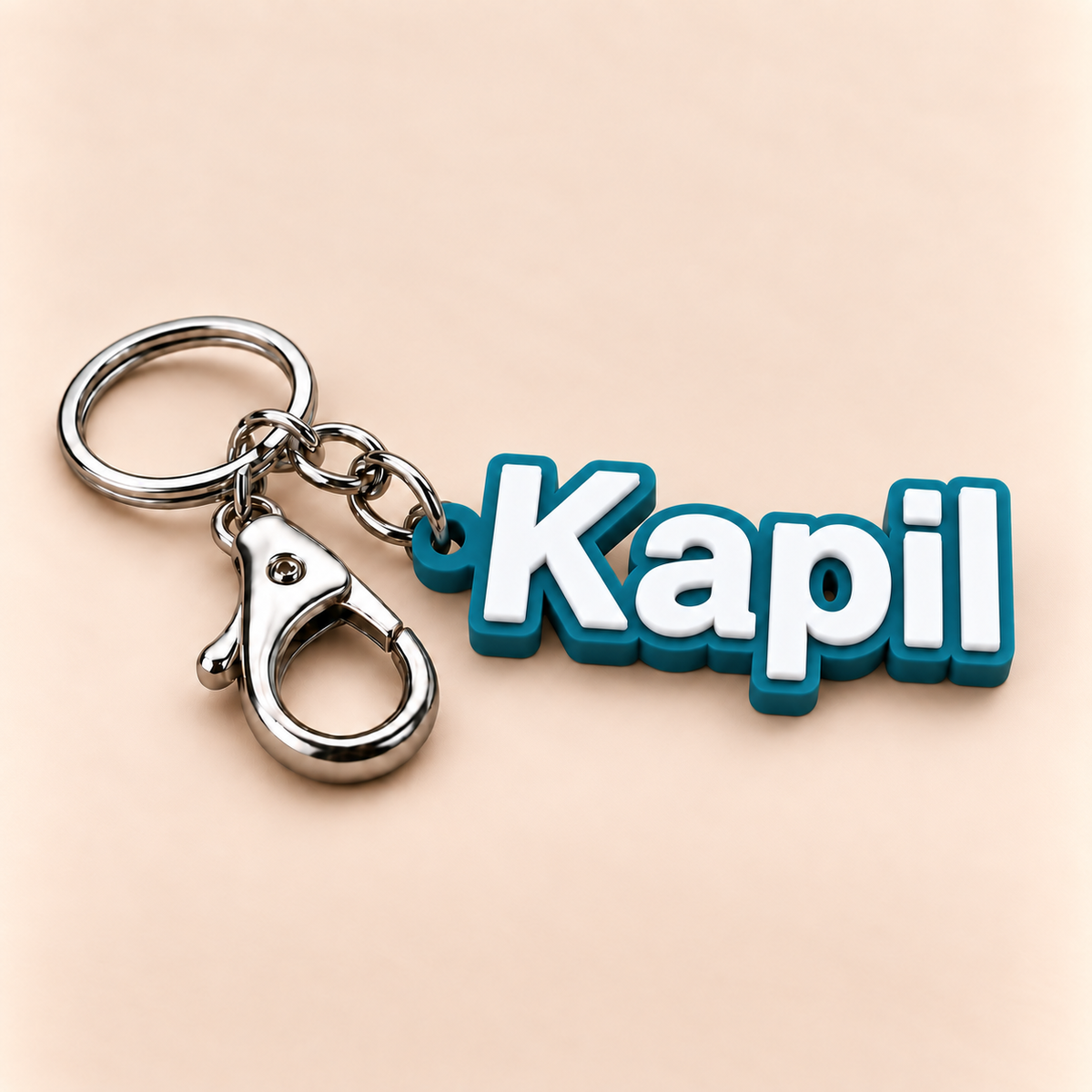 Personalized 3D Name Keychain Pack of 3 by Keepsa - photo 8