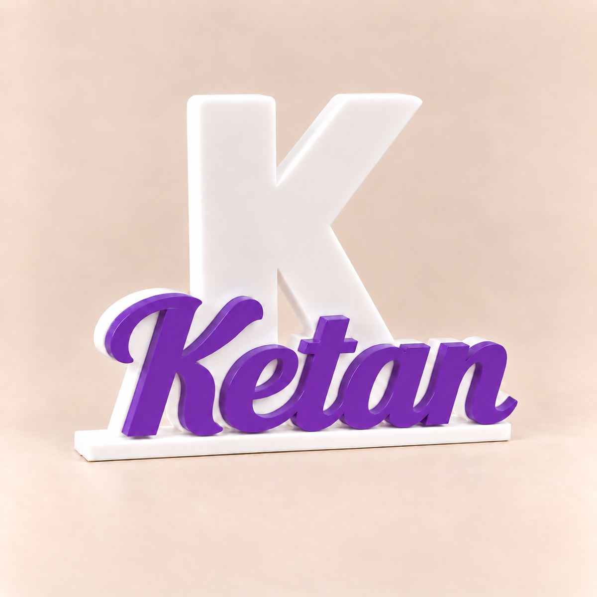 Parametric Name and Initial Standee by Keepsa - photo 6