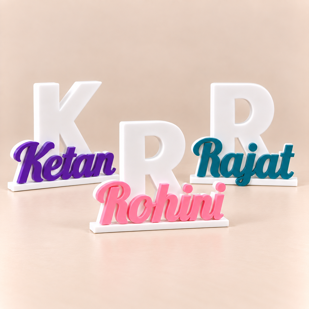 Parametric Name and Initial Standee by Keepsa - photo 1