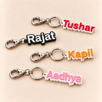 Personalized 3D Name Keychain Pack of 3 by Keepsa - photo 1