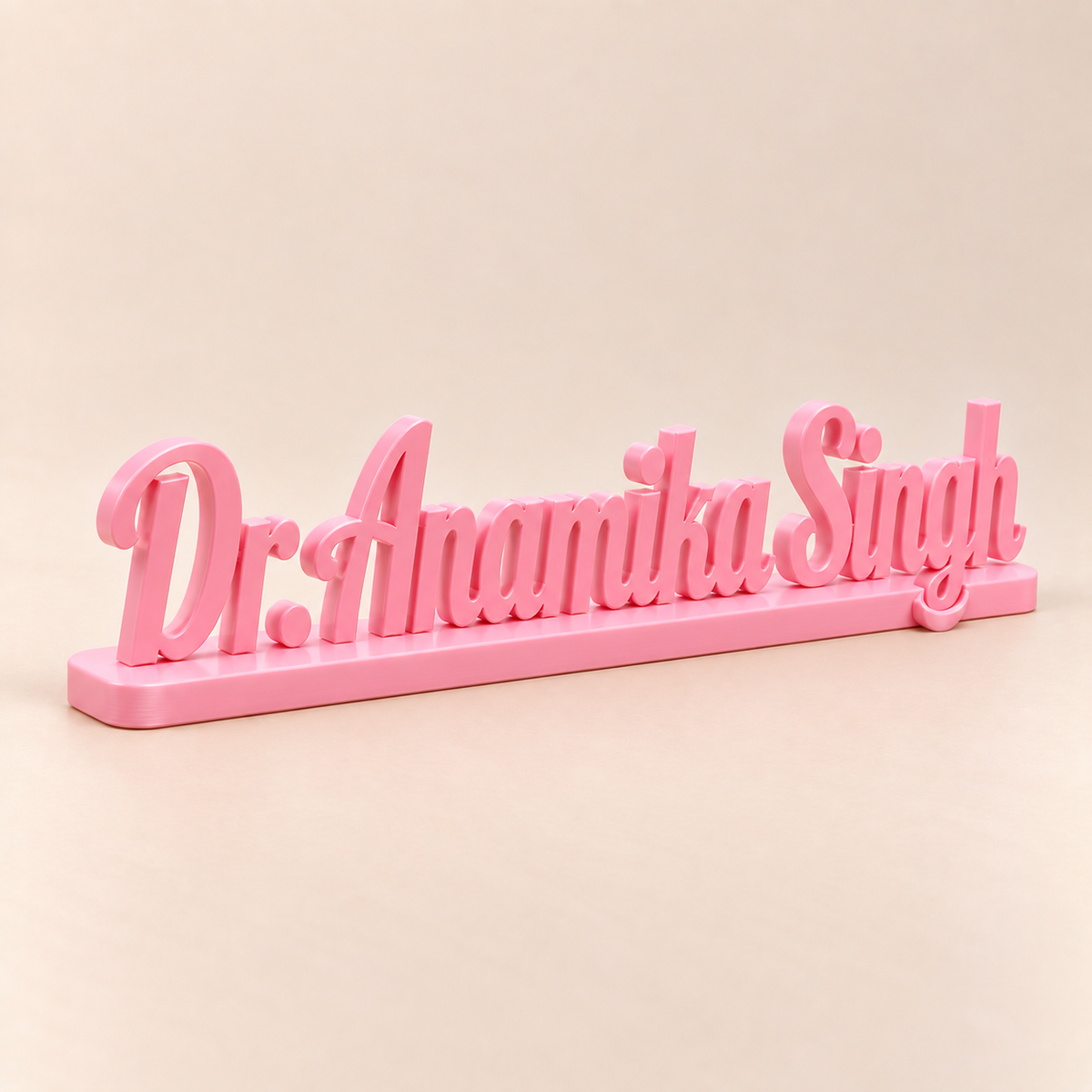 Personalized 3D Sweeping Nameplate by Keepsa - photo 7
