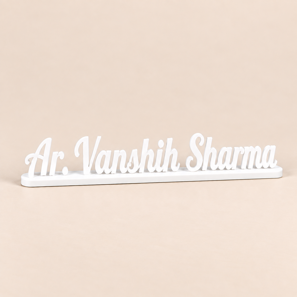 Personalized 3D Sweeping Nameplate by Keepsa - photo 4