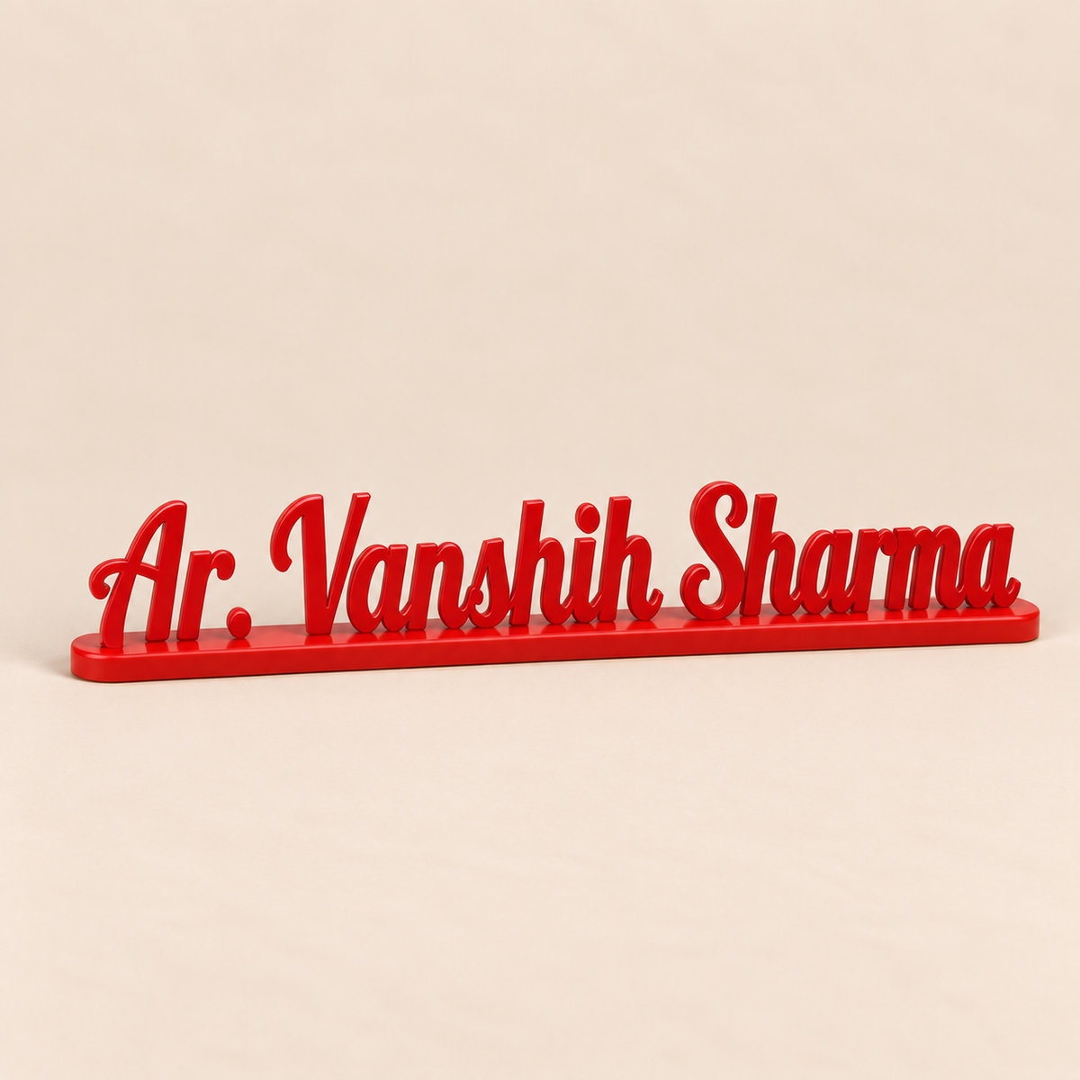 Personalized 3D Sweeping Nameplate by Keepsa - photo 6