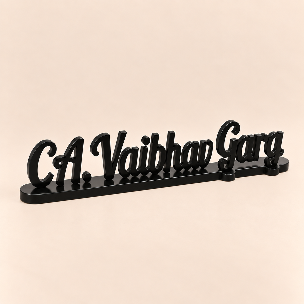 Personalized 3D Sweeping Nameplate by Keepsa - photo 5