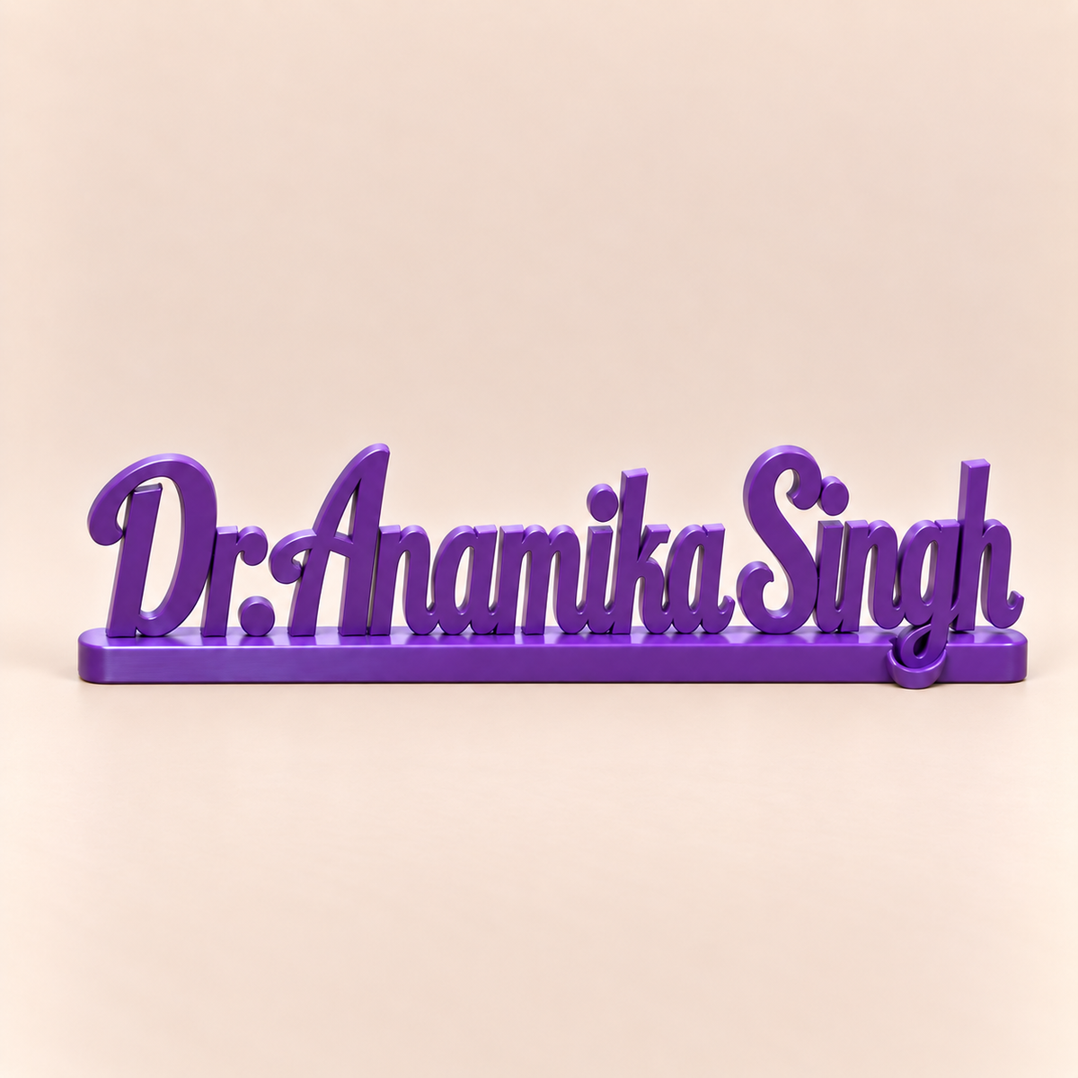Personalized 3D Sweeping Nameplate by Keepsa - photo 10