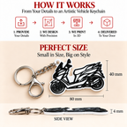 Personalized Vehicle Number Plate Keychain by Keepsa - photo 5