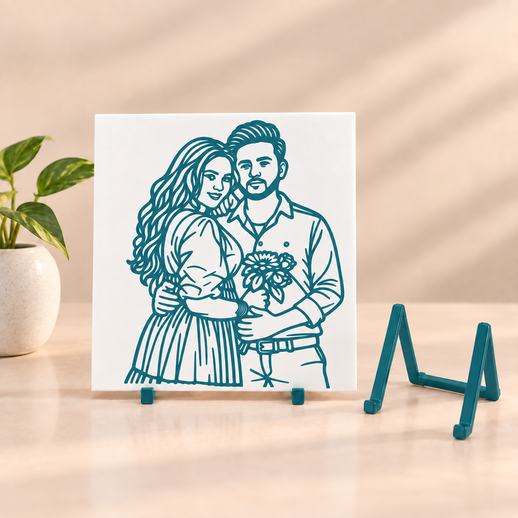 Personalized 3D Line Art Portrait by Keepsa - photo 6