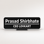 Personalized 3D Desk Nameplate by Keepsa - photo 1