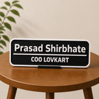 Personalized 3D Desk Nameplate by Keepsa - photo 2