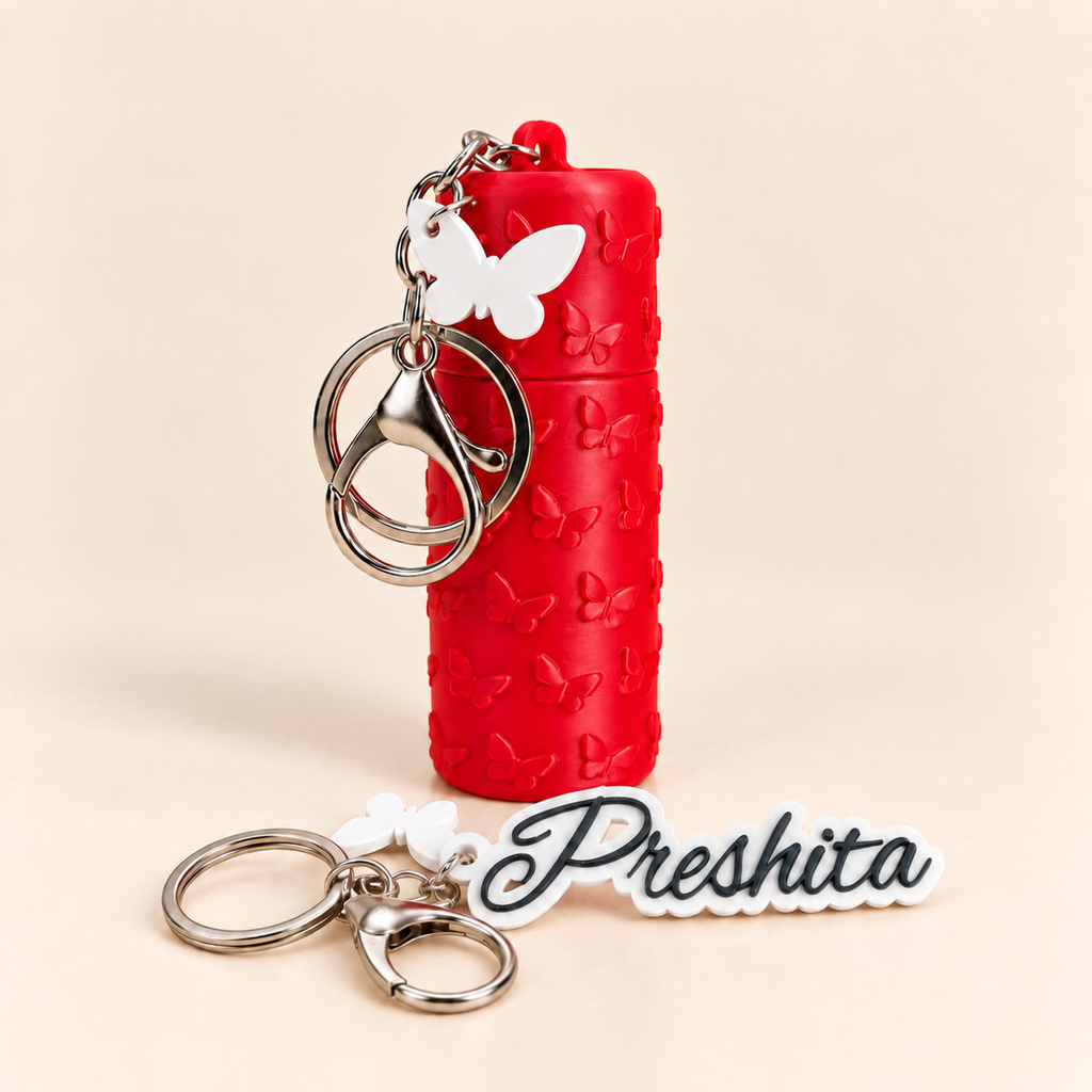 Luxe Lipstick Holder Keychain by Keepsa - photo 1