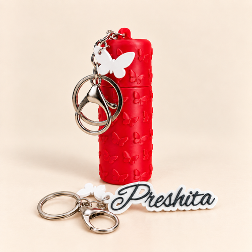 Luxe Lipstick Holder Keychain by Keepsa - photo 1