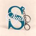 Personalized Name and Initial Charm Keychain by Keepsa - photo 3