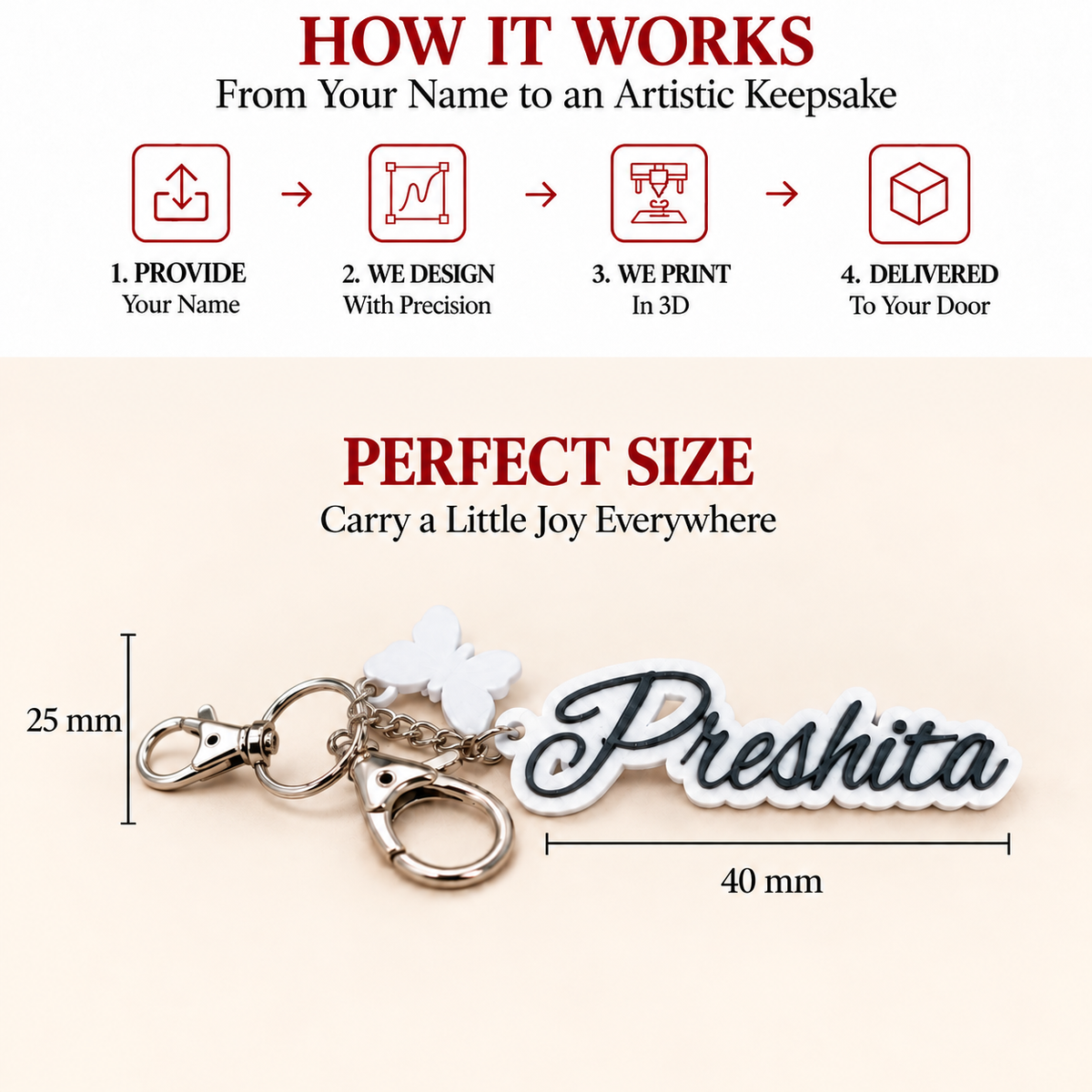 Luxe Lipstick Holder Keychain by Keepsa - photo 5