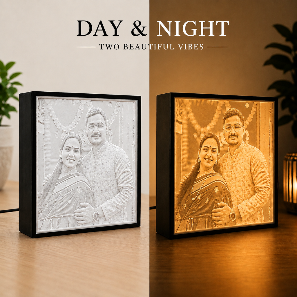 Personalized Lithophane Photo Light Box by Keepsa - photo 2