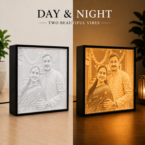 Personalized Lithophane Photo Light Box by Keepsa - photo 2